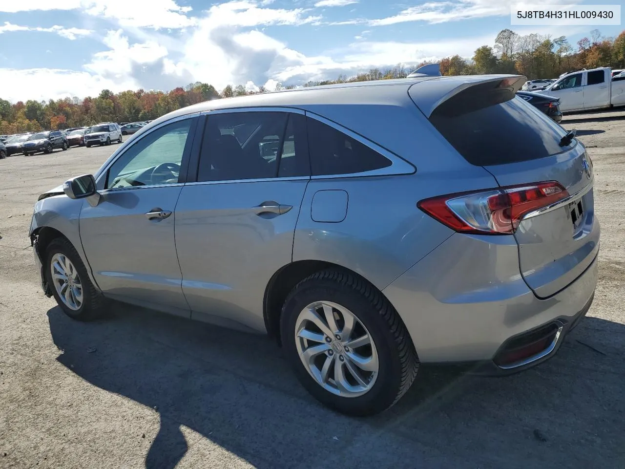 2017 Acura Rdx VIN: 5J8TB4H31HL009430 Lot: 75991704