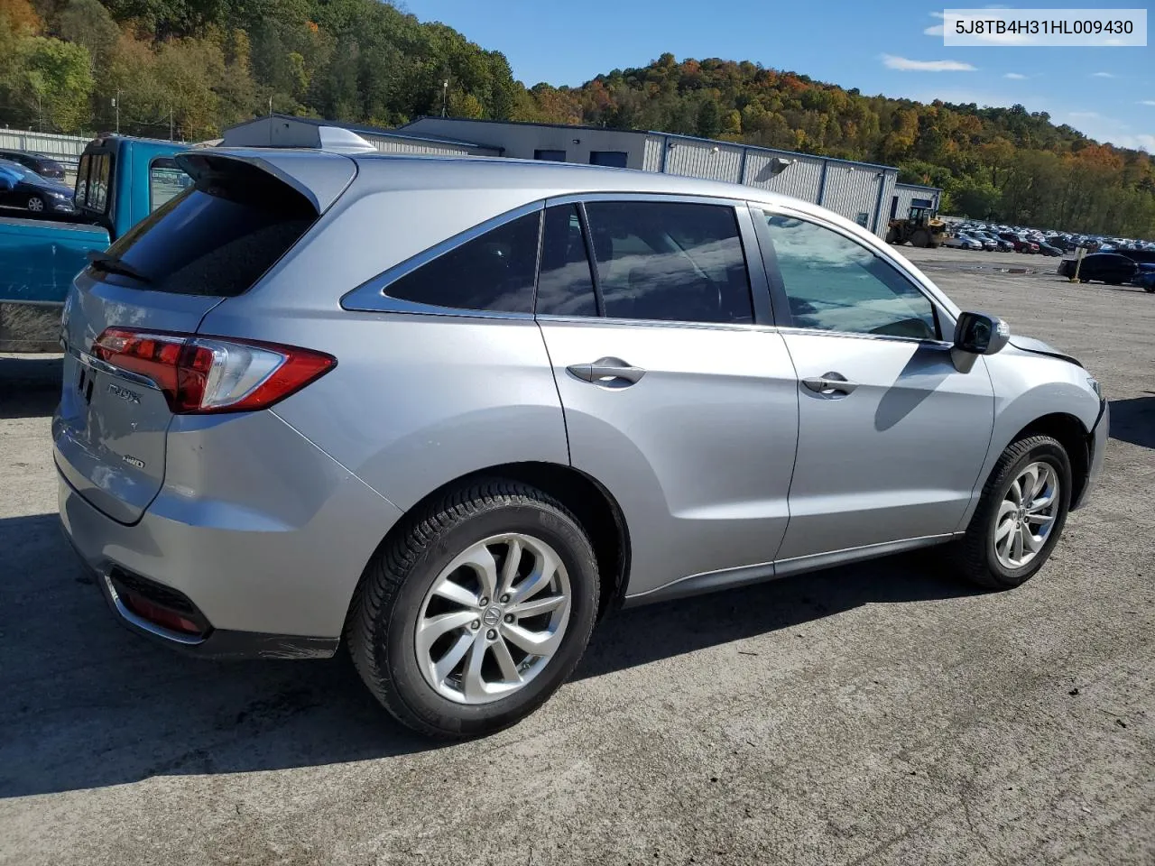 2017 Acura Rdx VIN: 5J8TB4H31HL009430 Lot: 75991704