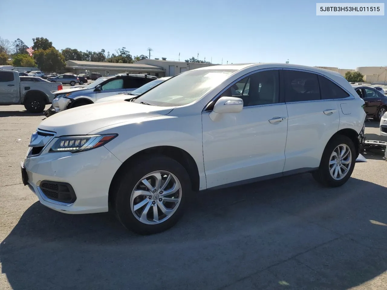 2017 Acura Rdx Technology VIN: 5J8TB3H53HL011515 Lot: 76098194