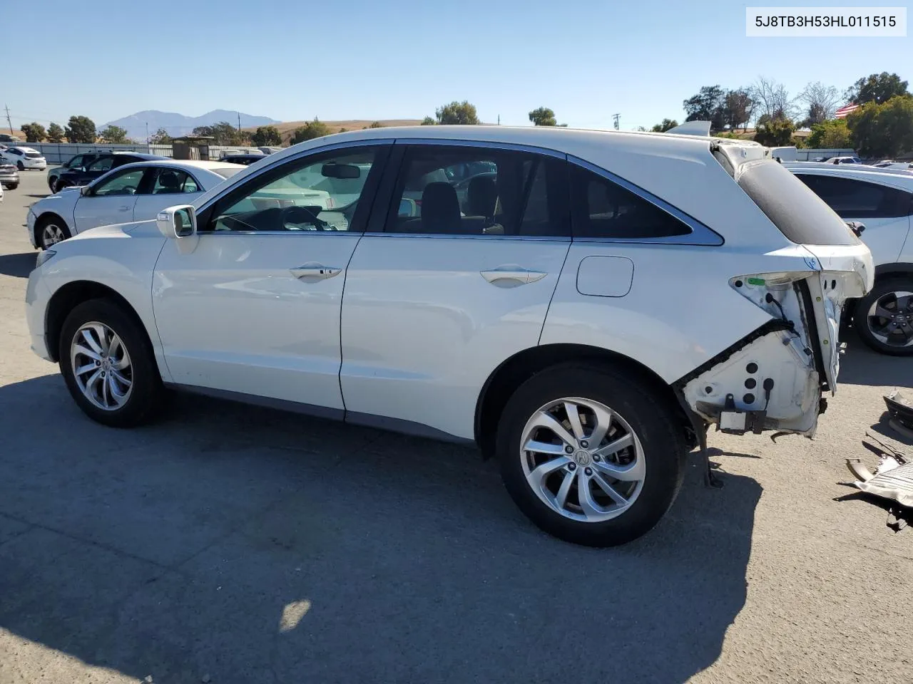 2017 Acura Rdx Technology VIN: 5J8TB3H53HL011515 Lot: 76098194