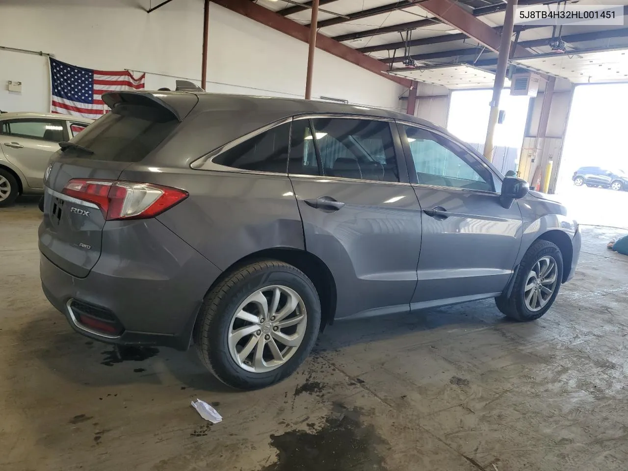 2017 Acura Rdx VIN: 5J8TB4H32HL001451 Lot: 77354934