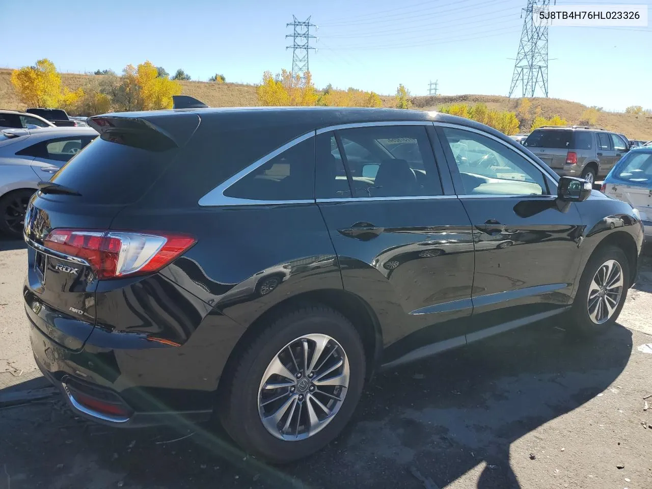 2017 Acura Rdx Advance VIN: 5J8TB4H76HL023326 Lot: 77379254