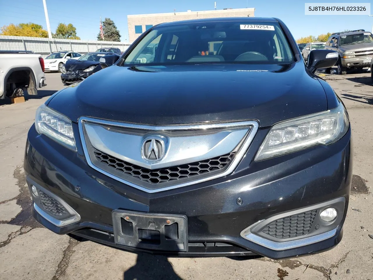 2017 Acura Rdx Advance VIN: 5J8TB4H76HL023326 Lot: 77379254