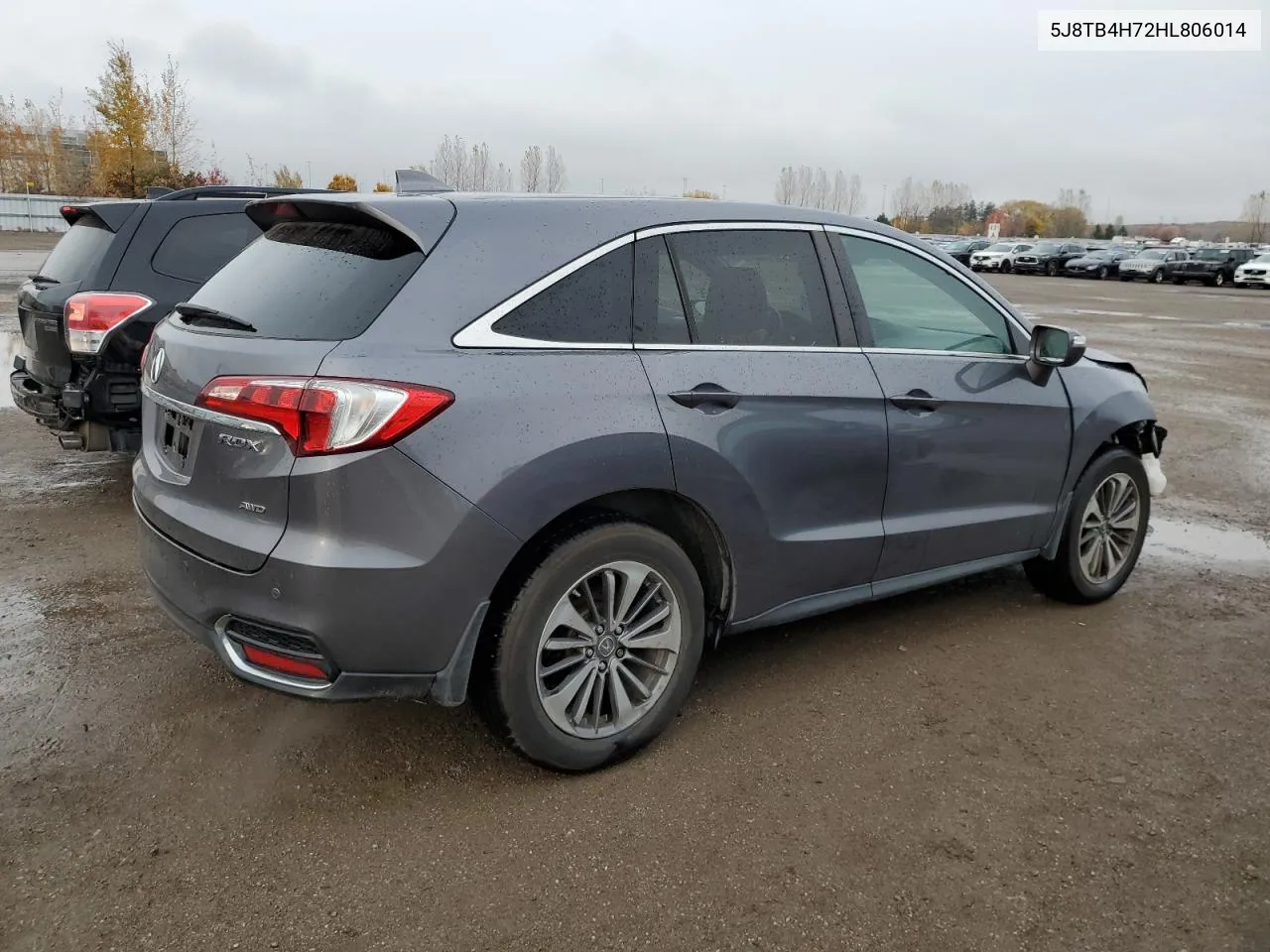 2017 Acura Rdx Advance VIN: 5J8TB4H72HL806014 Lot: 78478944