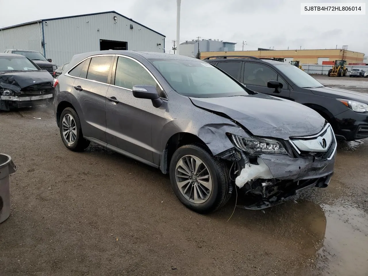 2017 Acura Rdx Advance VIN: 5J8TB4H72HL806014 Lot: 78478944