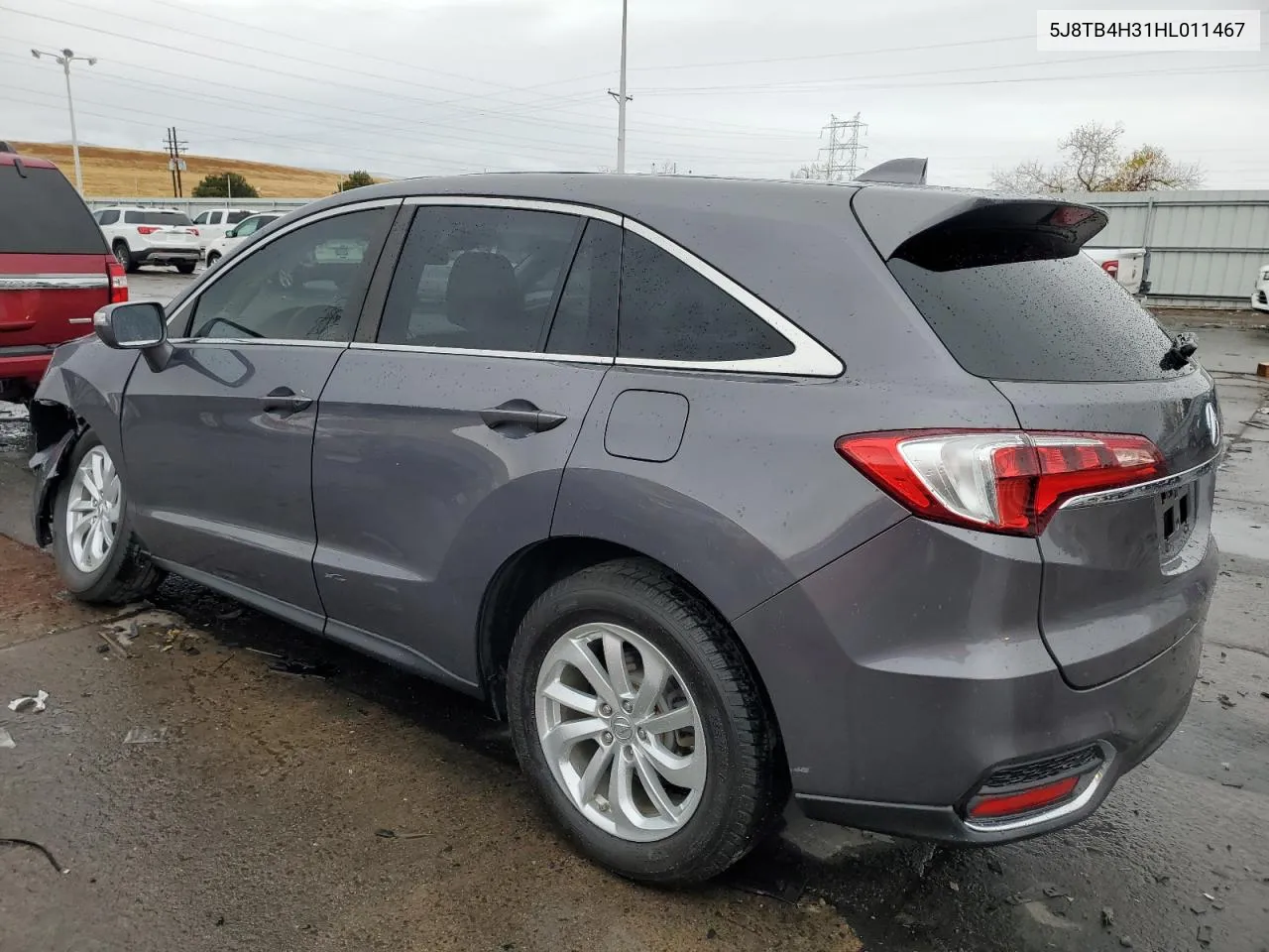 2017 Acura Rdx VIN: 5J8TB4H31HL011467 Lot: 78642724