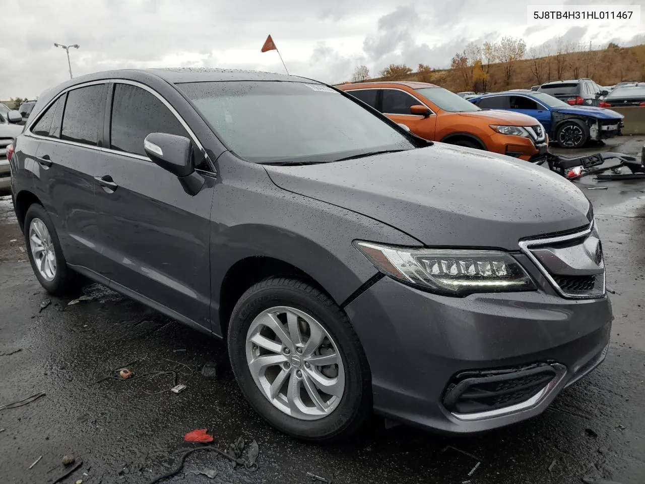 2017 Acura Rdx VIN: 5J8TB4H31HL011467 Lot: 78642724