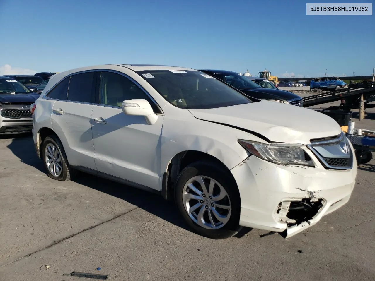 2017 Acura Rdx Technology VIN: 5J8TB3H58HL019982 Lot: 78825404