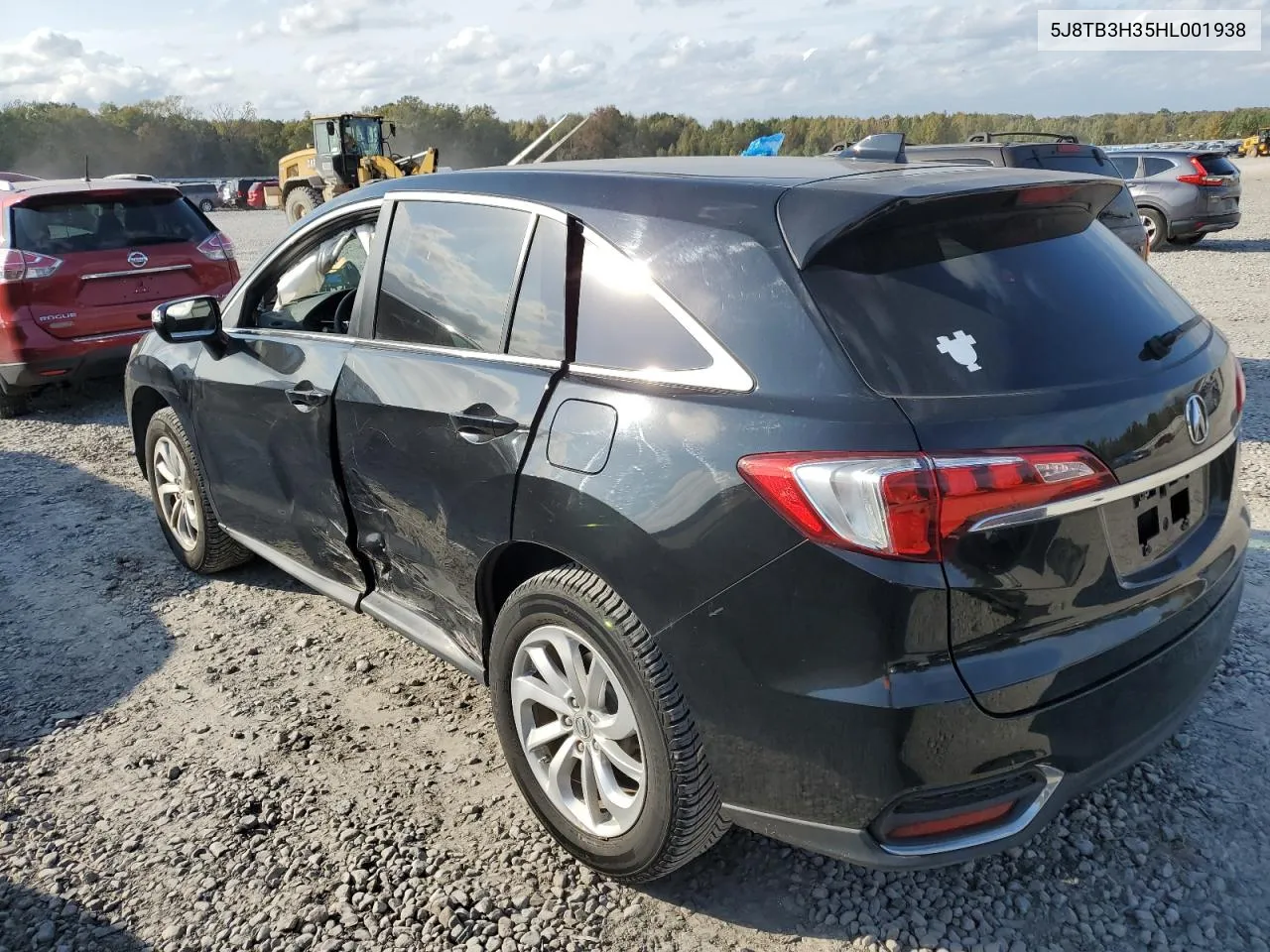 2017 Acura Rdx VIN: 5J8TB3H35HL001938 Lot: 79184444