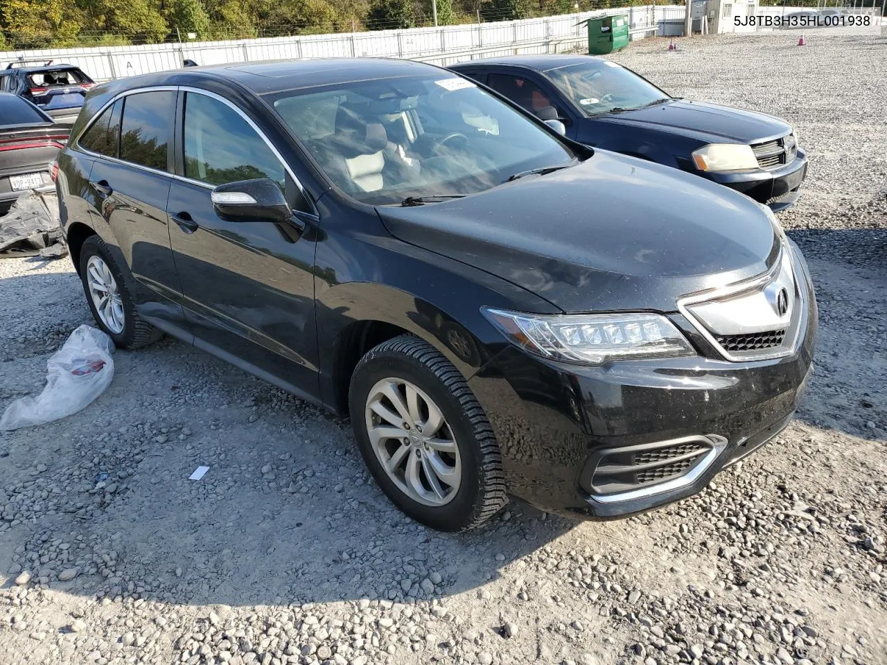 2017 Acura Rdx VIN: 5J8TB3H35HL001938 Lot: 79184444