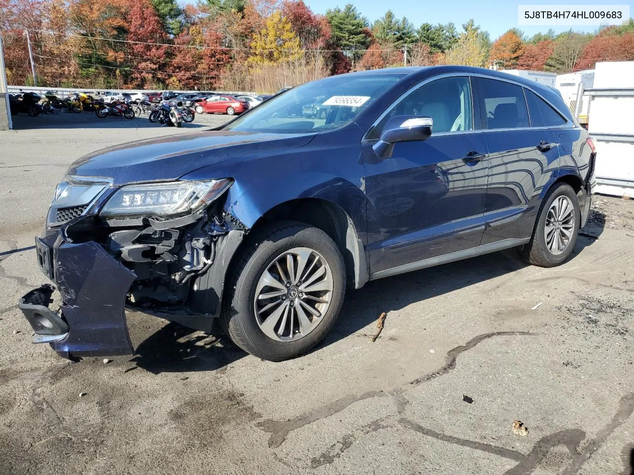 2017 Acura Rdx Advance VIN: 5J8TB4H74HL009683 Lot: 79398354