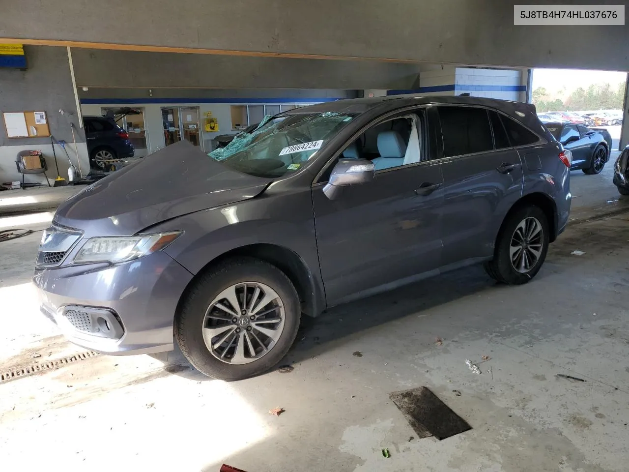 2017 Acura Rdx Advance VIN: 5J8TB4H74HL037676 Lot: 79864224