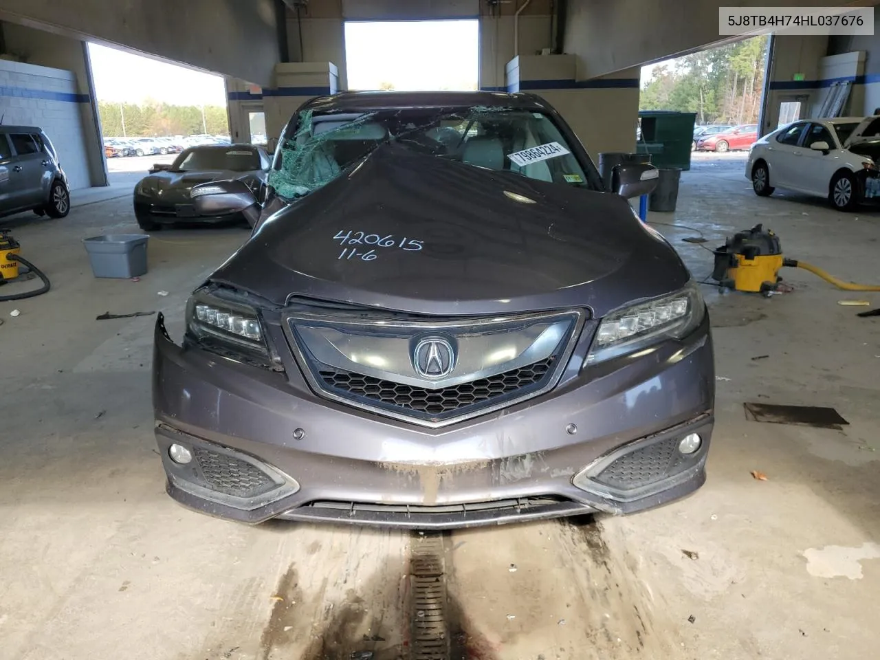 2017 Acura Rdx Advance VIN: 5J8TB4H74HL037676 Lot: 79864224