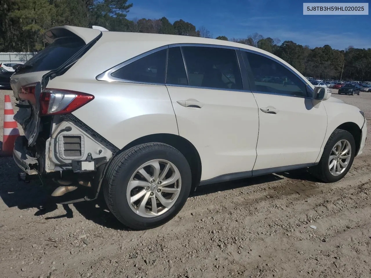 2017 Acura Rdx Technology VIN: 5J8TB3H59HL020025 Lot: 80416684