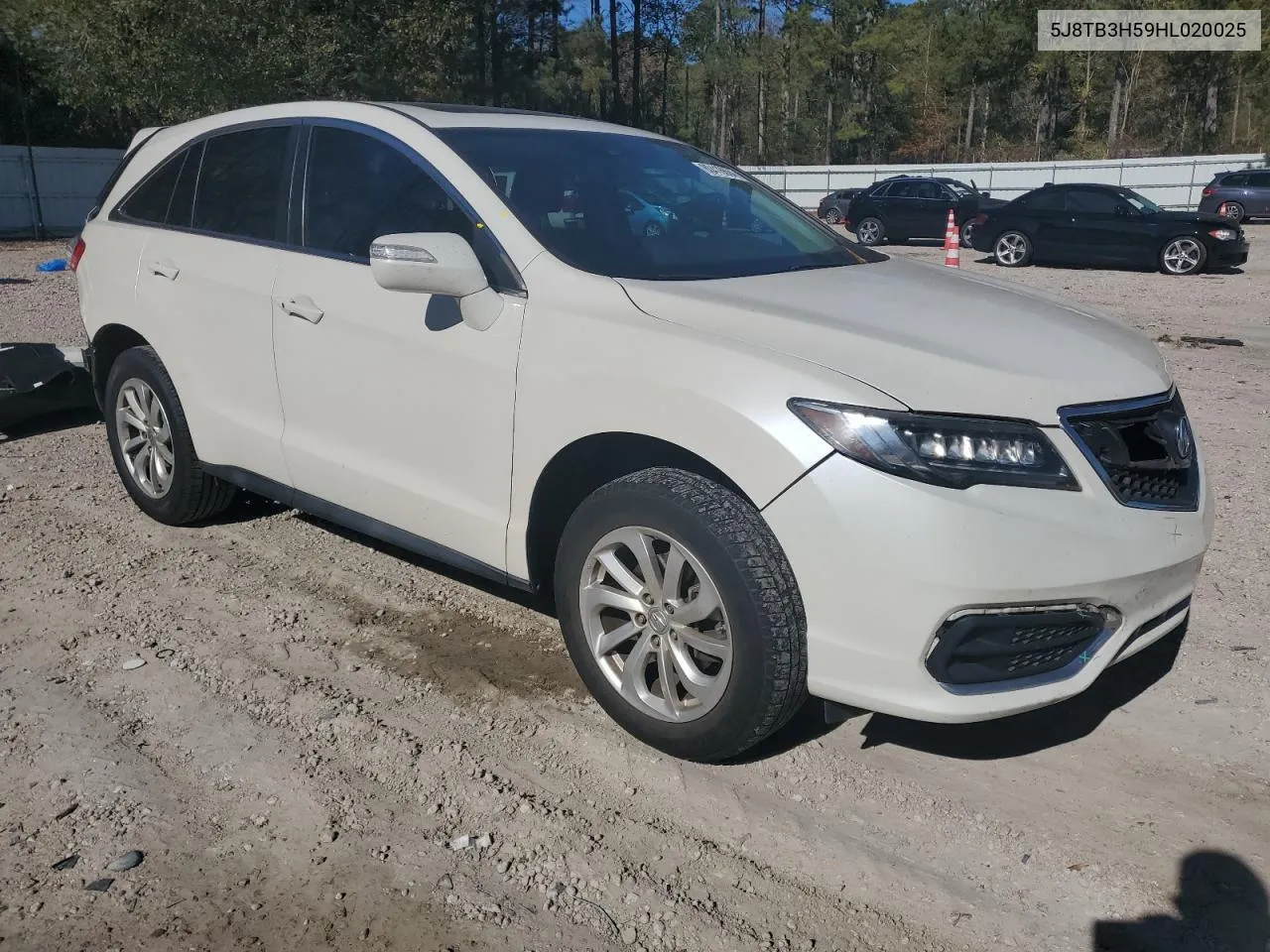 2017 Acura Rdx Technology VIN: 5J8TB3H59HL020025 Lot: 80416684