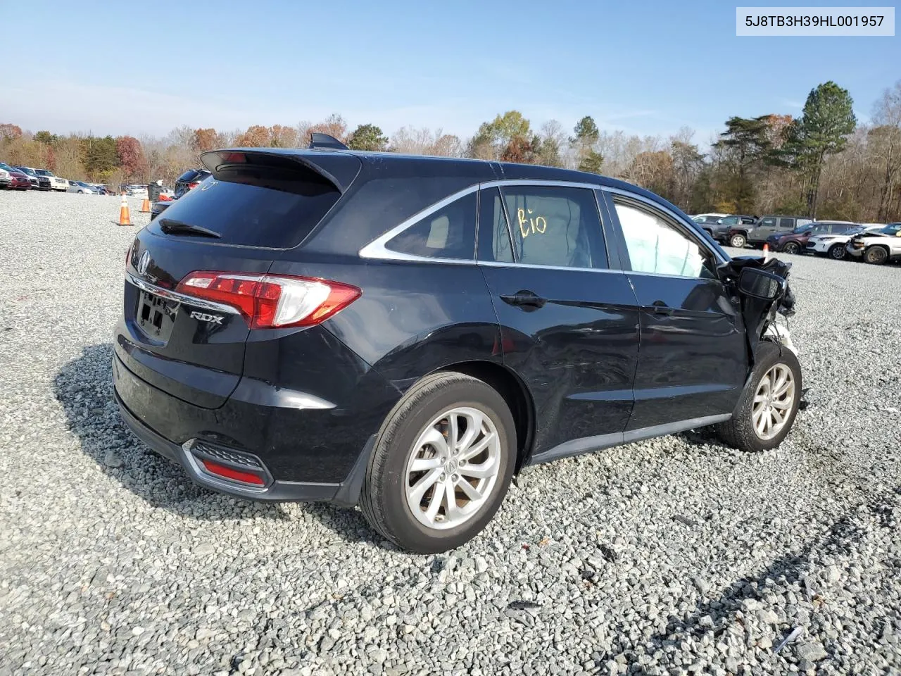 2017 Acura Rdx VIN: 5J8TB3H39HL001957 Lot: 80821724