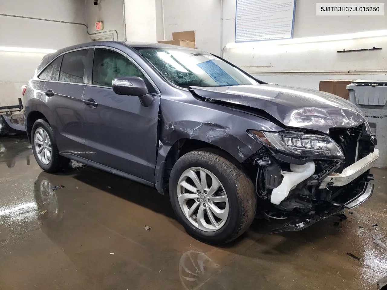 2018 Acura Rdx VIN: 5J8TB3H37JL015250 Lot: 49193844