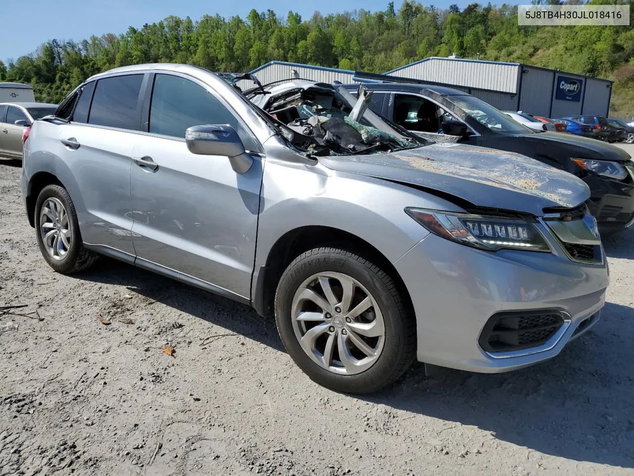 2018 Acura Rdx VIN: 5J8TB4H30JL018416 Lot: 51613734