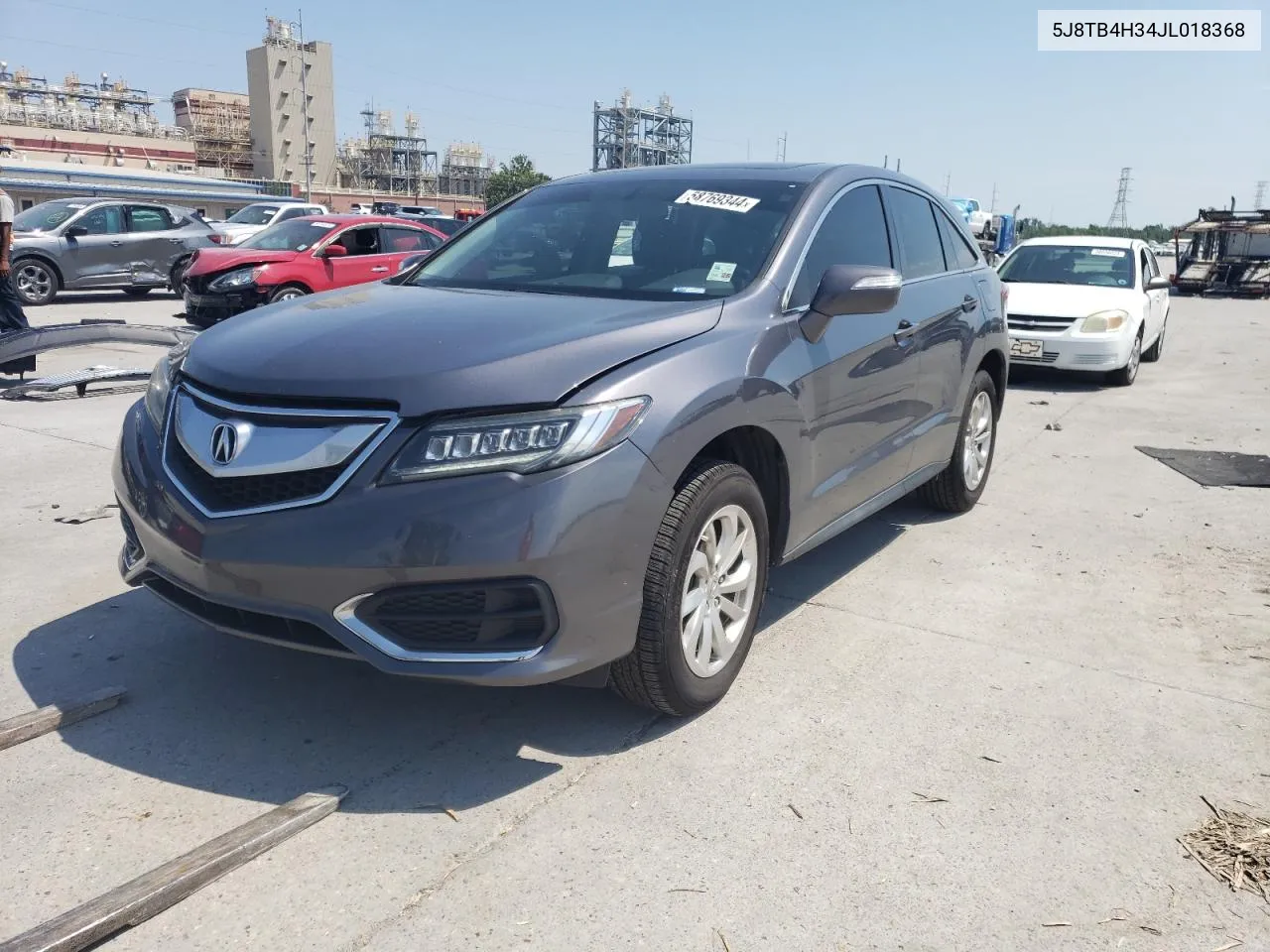 5J8TB4H34JL018368 2018 Acura Rdx