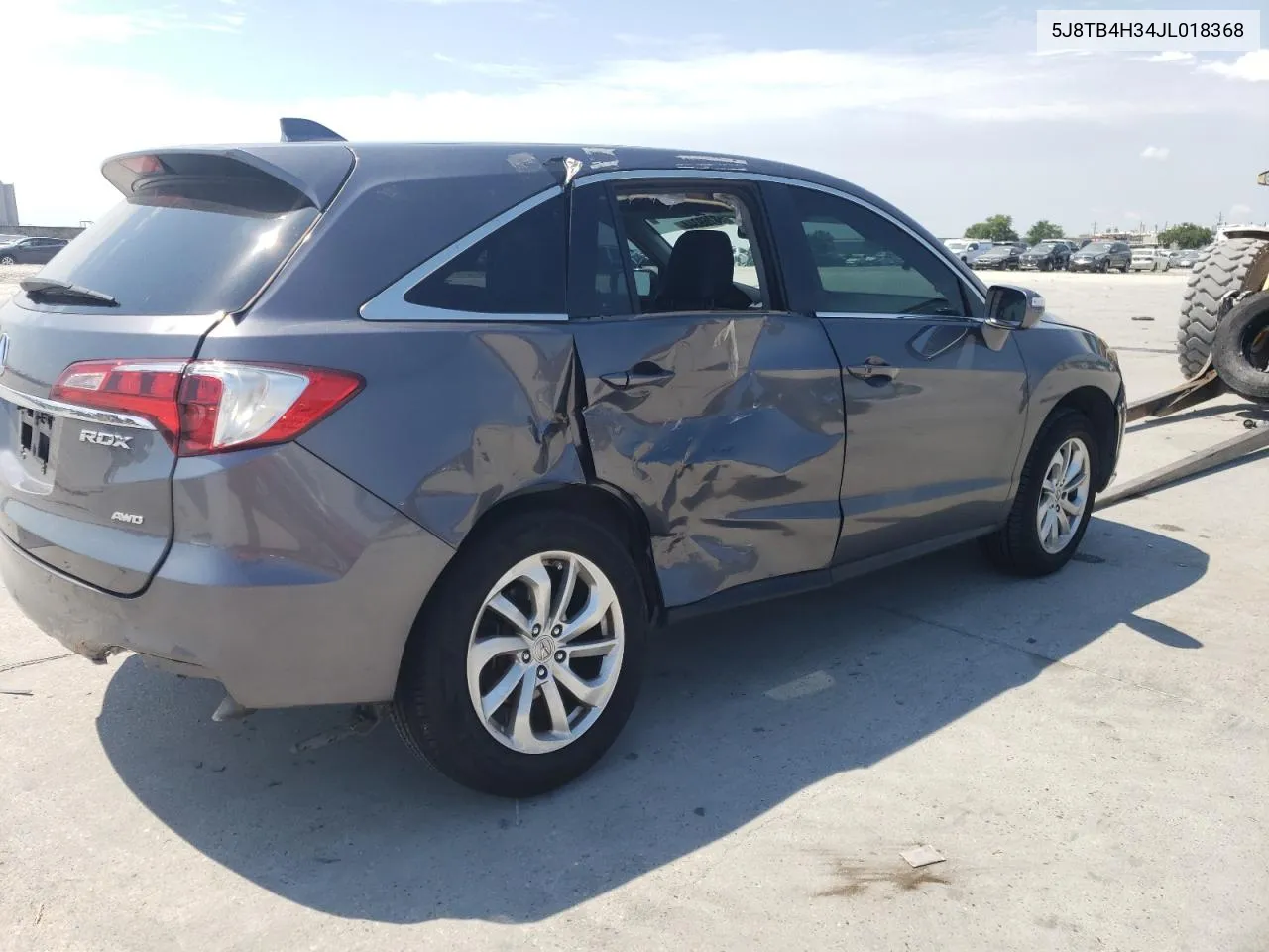 2018 Acura Rdx VIN: 5J8TB4H34JL018368 Lot: 58769344