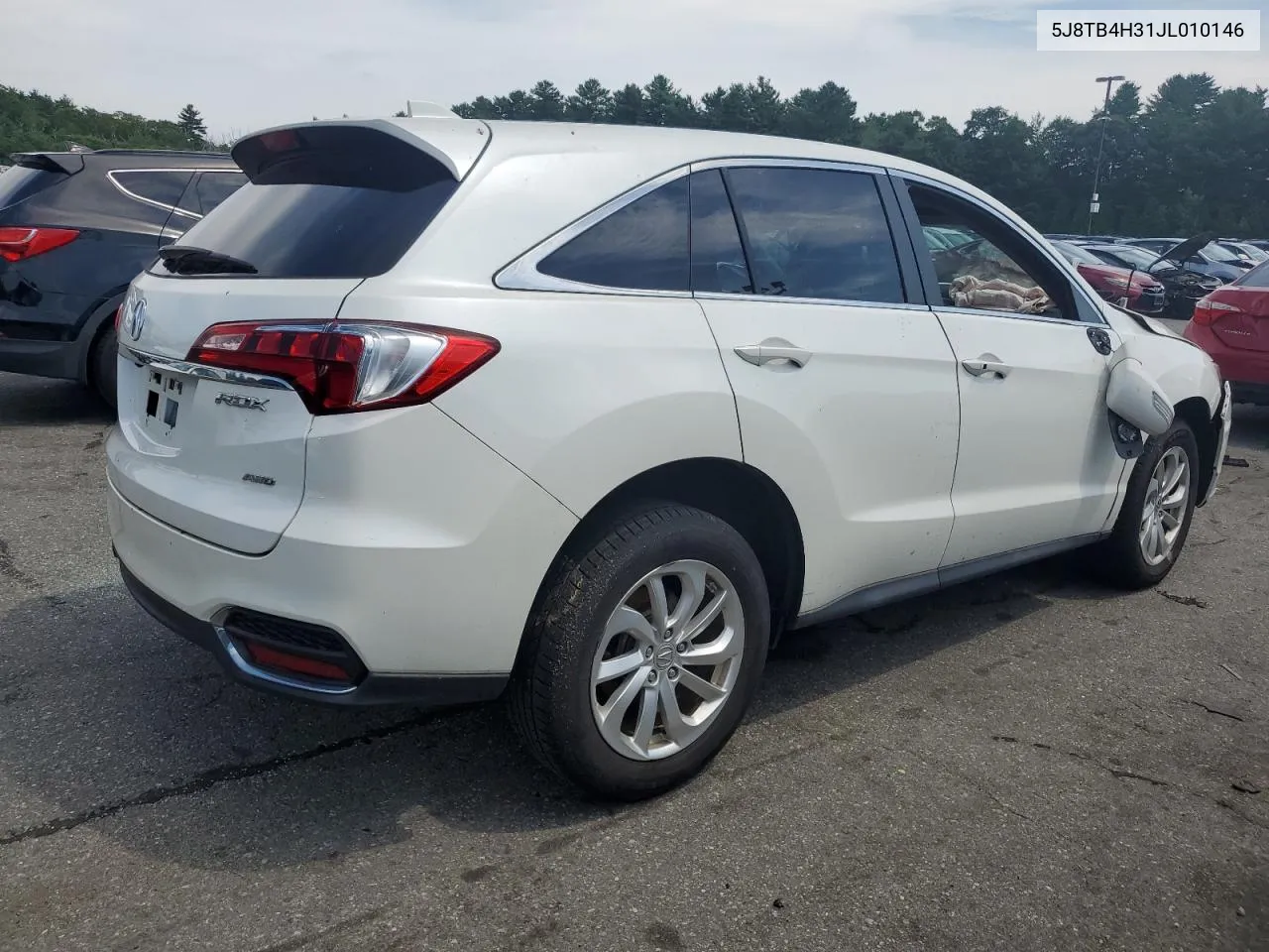 2018 Acura Rdx VIN: 5J8TB4H31JL010146 Lot: 61567284