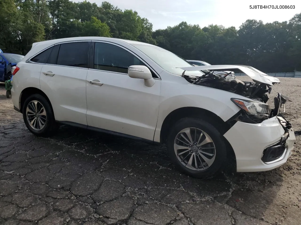 2018 Acura Rdx Advance VIN: 5J8TB4H70JL008603 Lot: 65108504