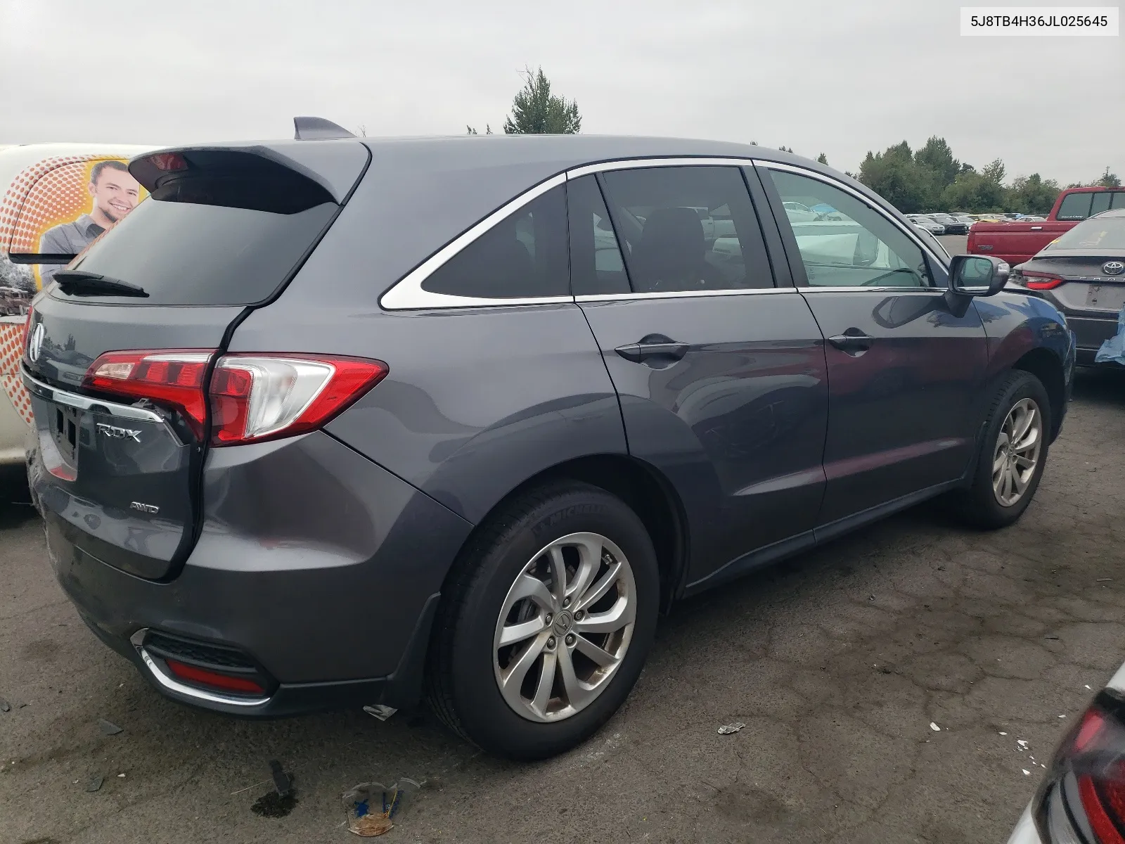 5J8TB4H36JL025645 2018 Acura Rdx