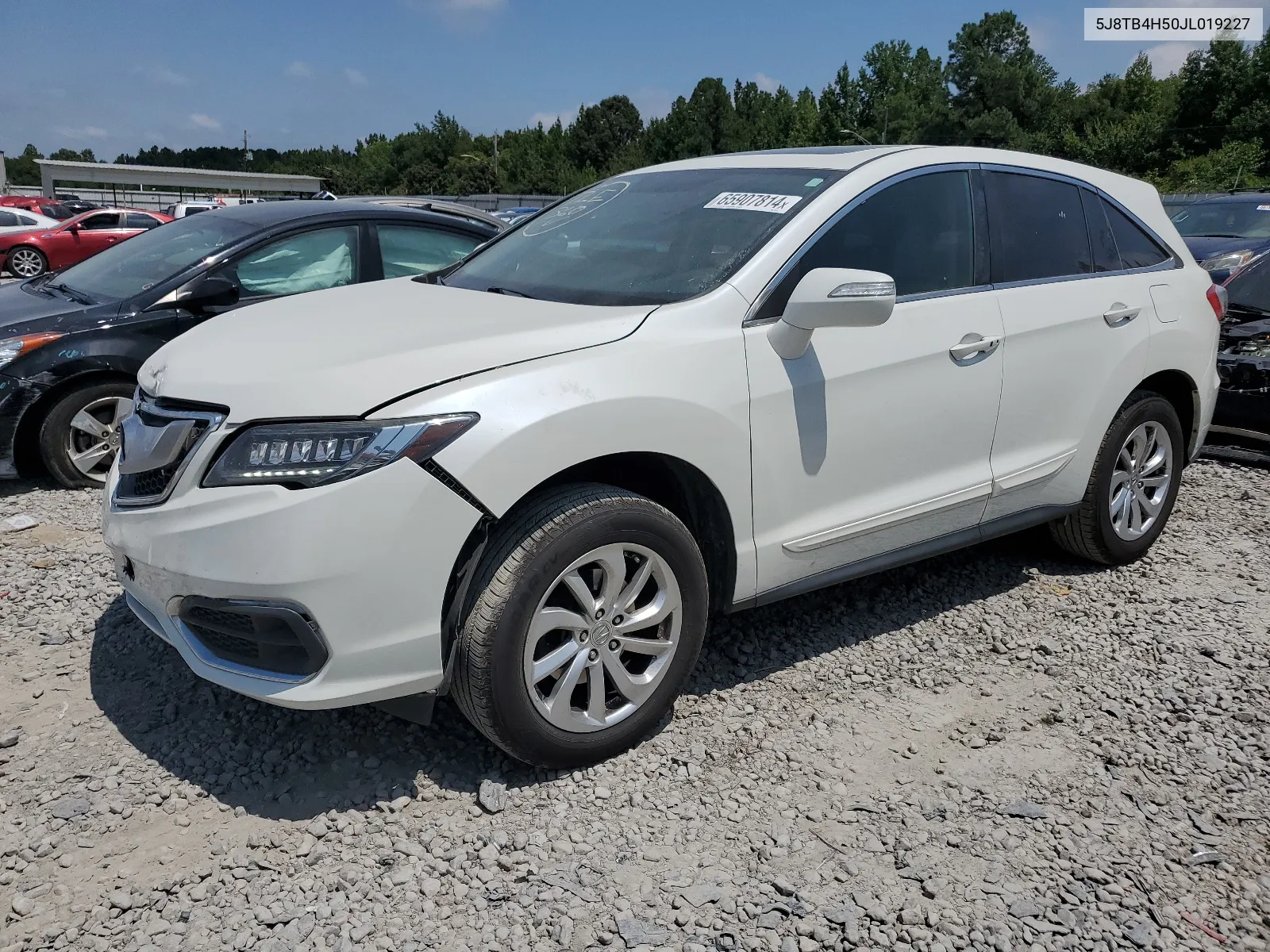 5J8TB4H50JL019227 2018 Acura Rdx Technology