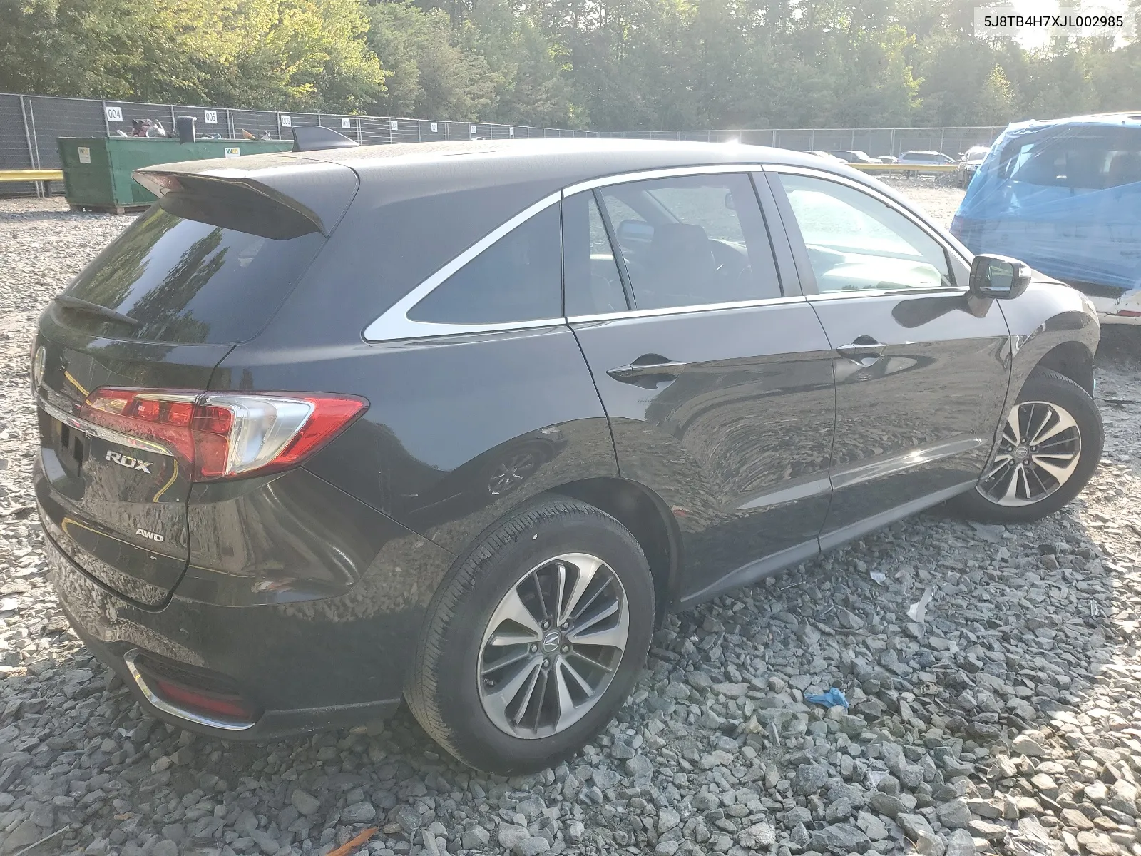 2018 Acura Rdx Advance VIN: 5J8TB4H7XJL002985 Lot: 67849124