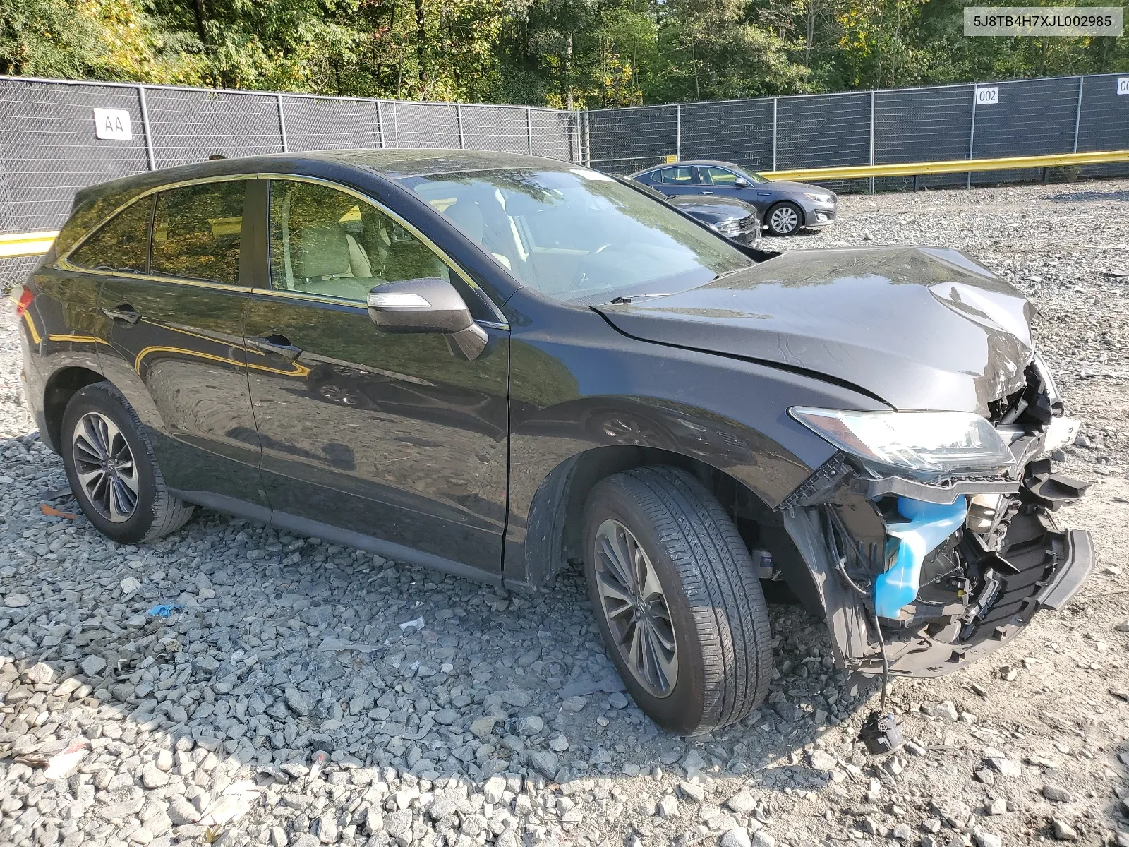 2018 Acura Rdx Advance VIN: 5J8TB4H7XJL002985 Lot: 67849124