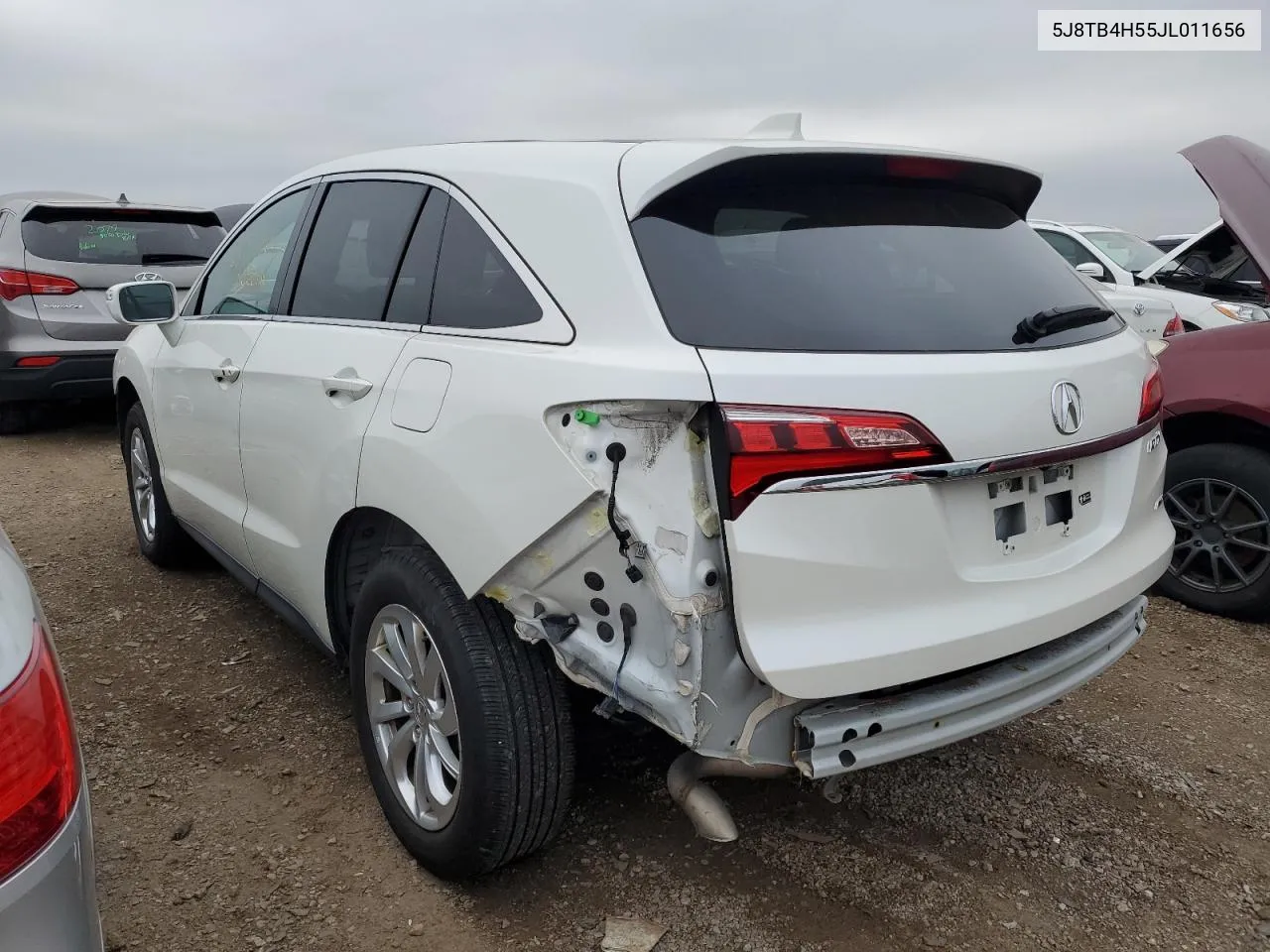 2018 Acura Rdx Technology VIN: 5J8TB4H55JL011656 Lot: 68691564