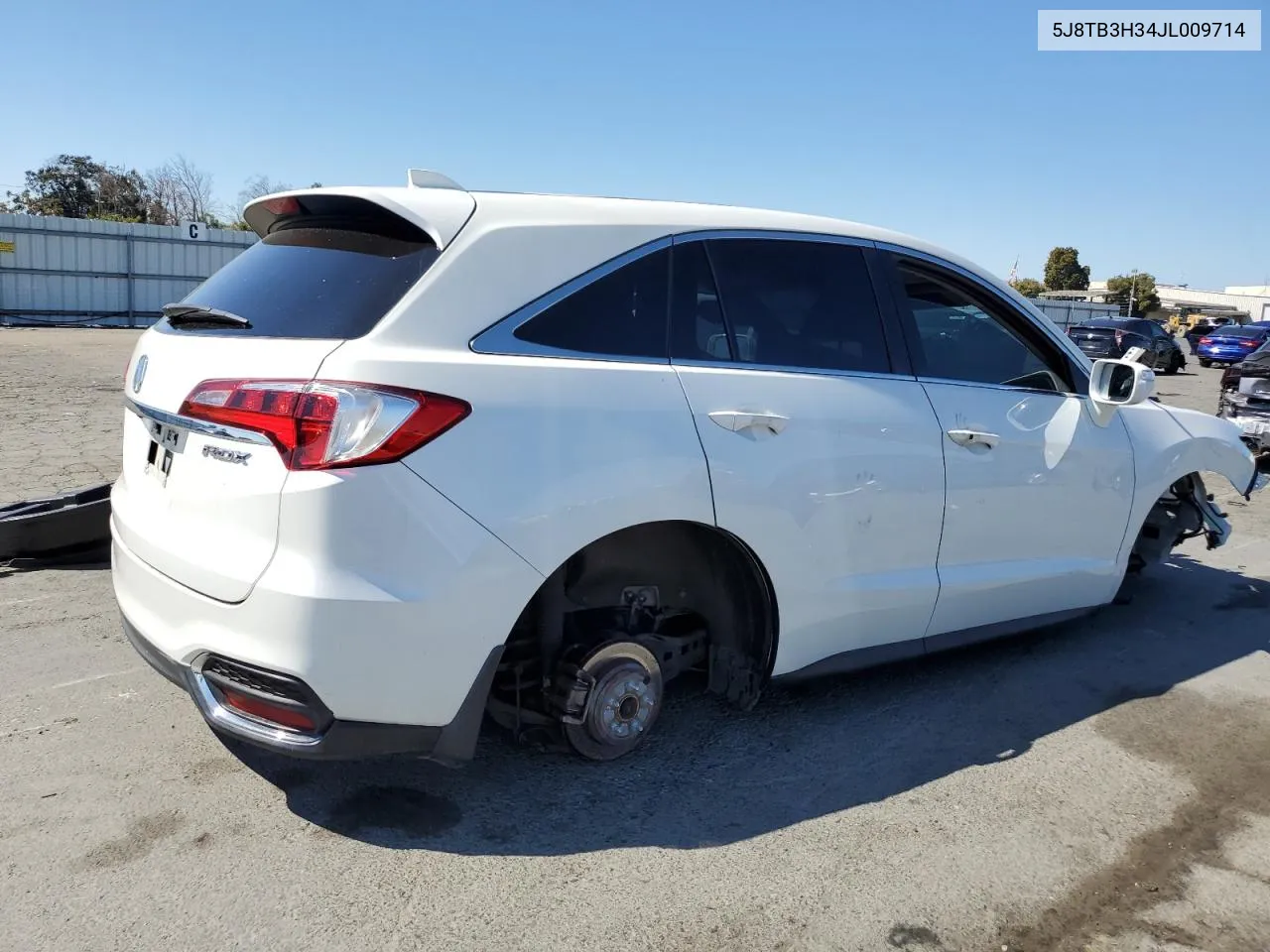 2018 Acura Rdx VIN: 5J8TB3H34JL009714 Lot: 69074364