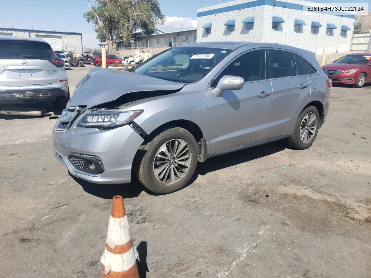 2018 Acura Rdx Advance VIN: 5J8TB4H73JL022124 Lot: 70267204