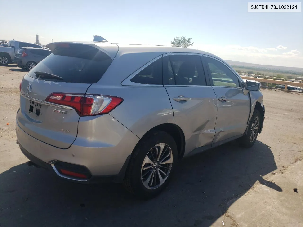 2018 Acura Rdx Advance VIN: 5J8TB4H73JL022124 Lot: 70267204