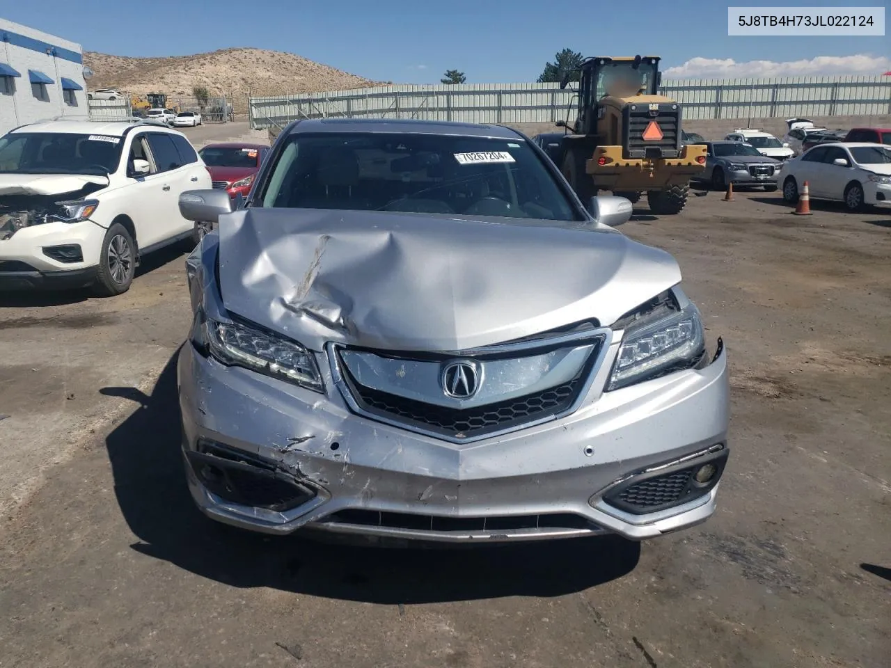 2018 Acura Rdx Advance VIN: 5J8TB4H73JL022124 Lot: 70267204