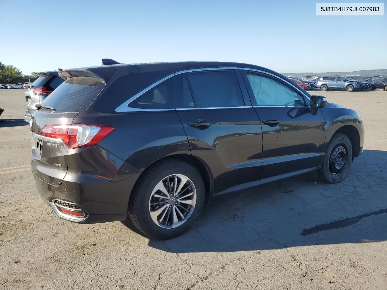 2018 Acura Rdx Advance VIN: 5J8TB4H79JL007983 Lot: 70921674