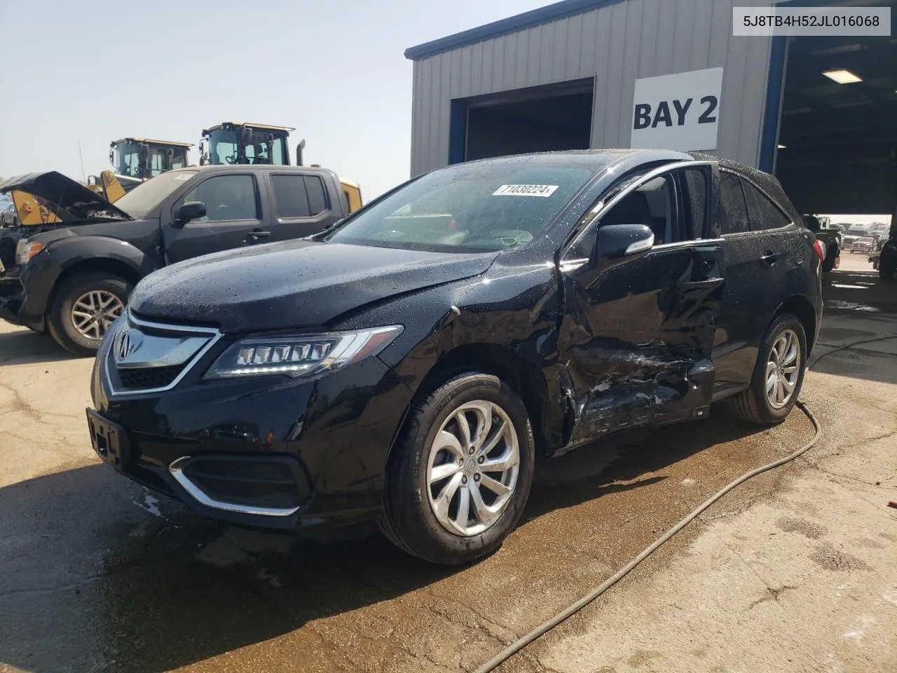 2018 Acura Rdx Technology VIN: 5J8TB4H52JL016068 Lot: 71030224