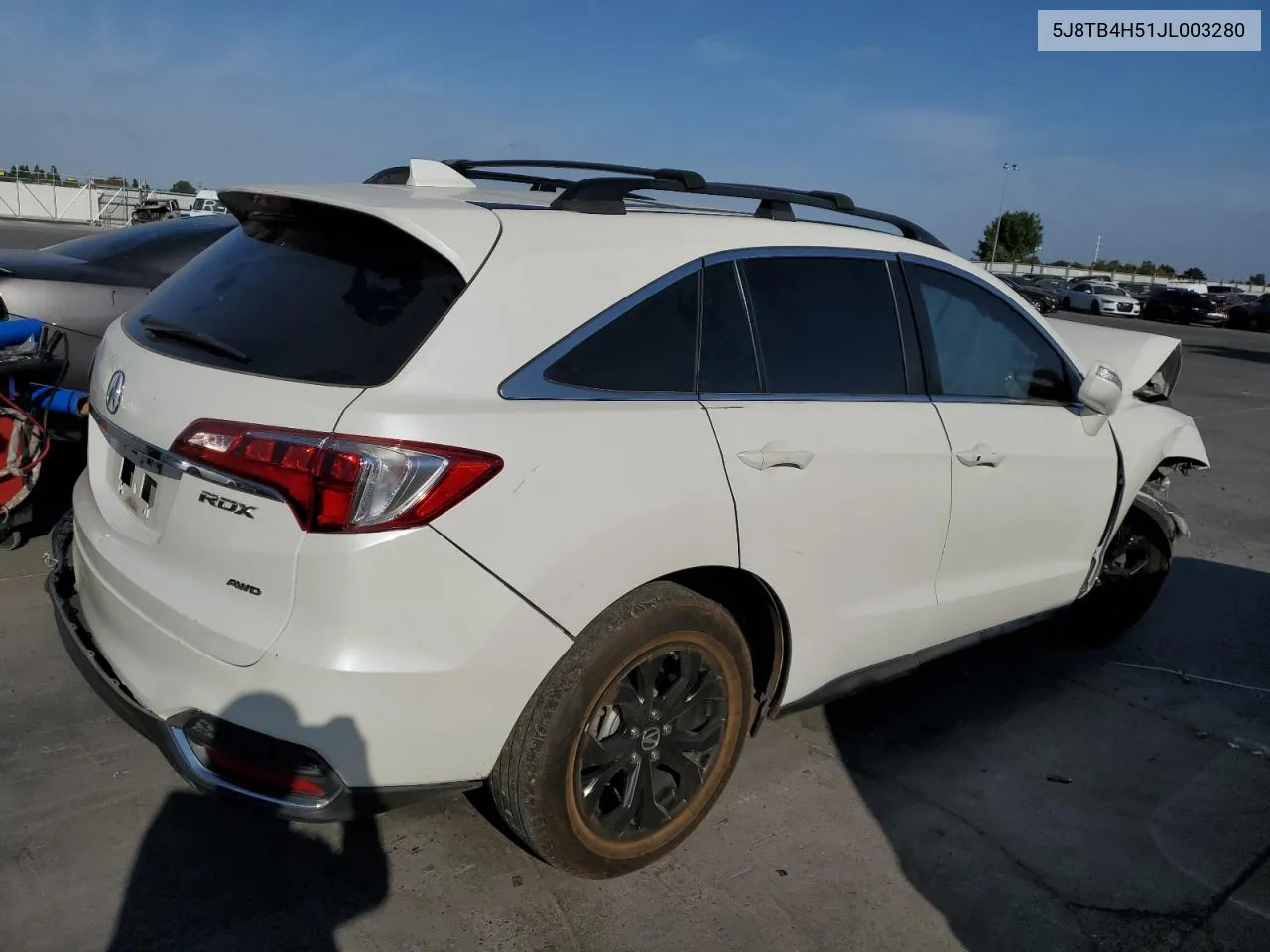 2018 Acura Rdx Technology VIN: 5J8TB4H51JL003280 Lot: 71686974