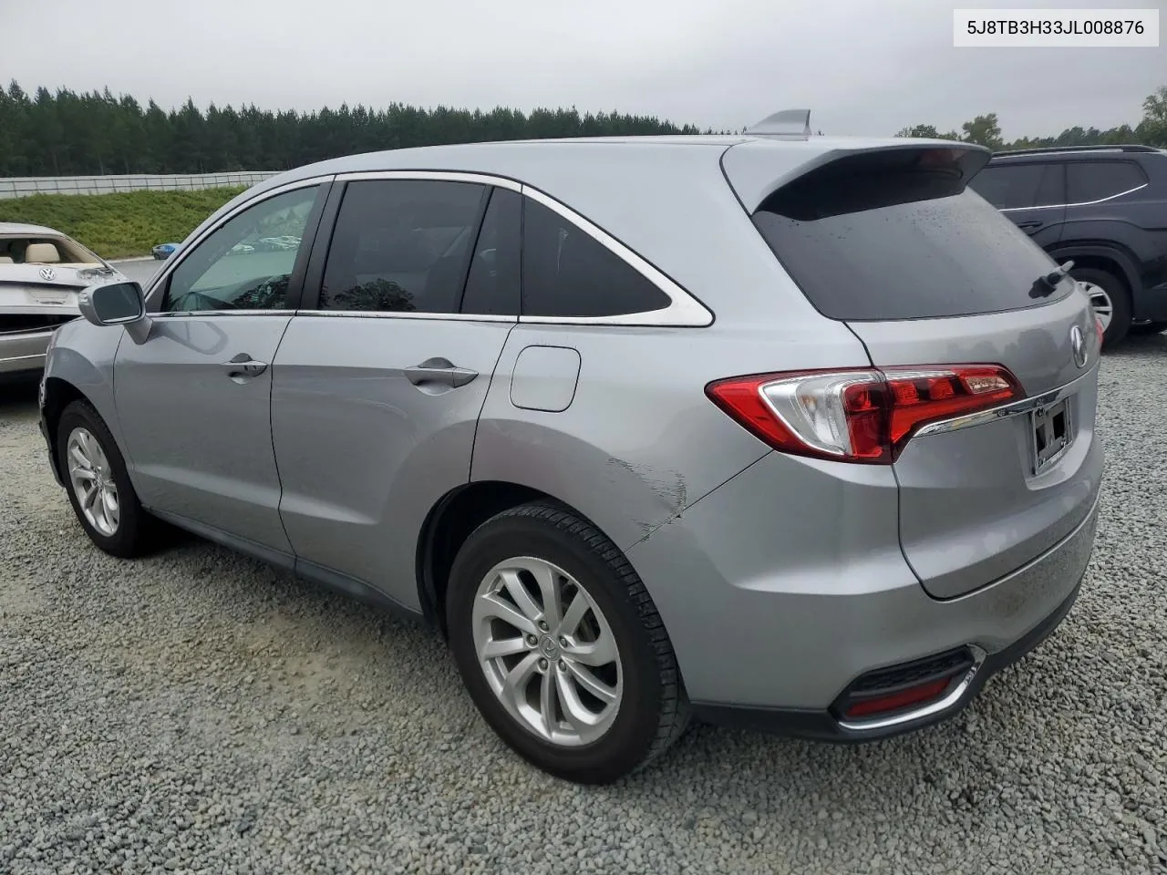 2018 Acura Rdx VIN: 5J8TB3H33JL008876 Lot: 72744544