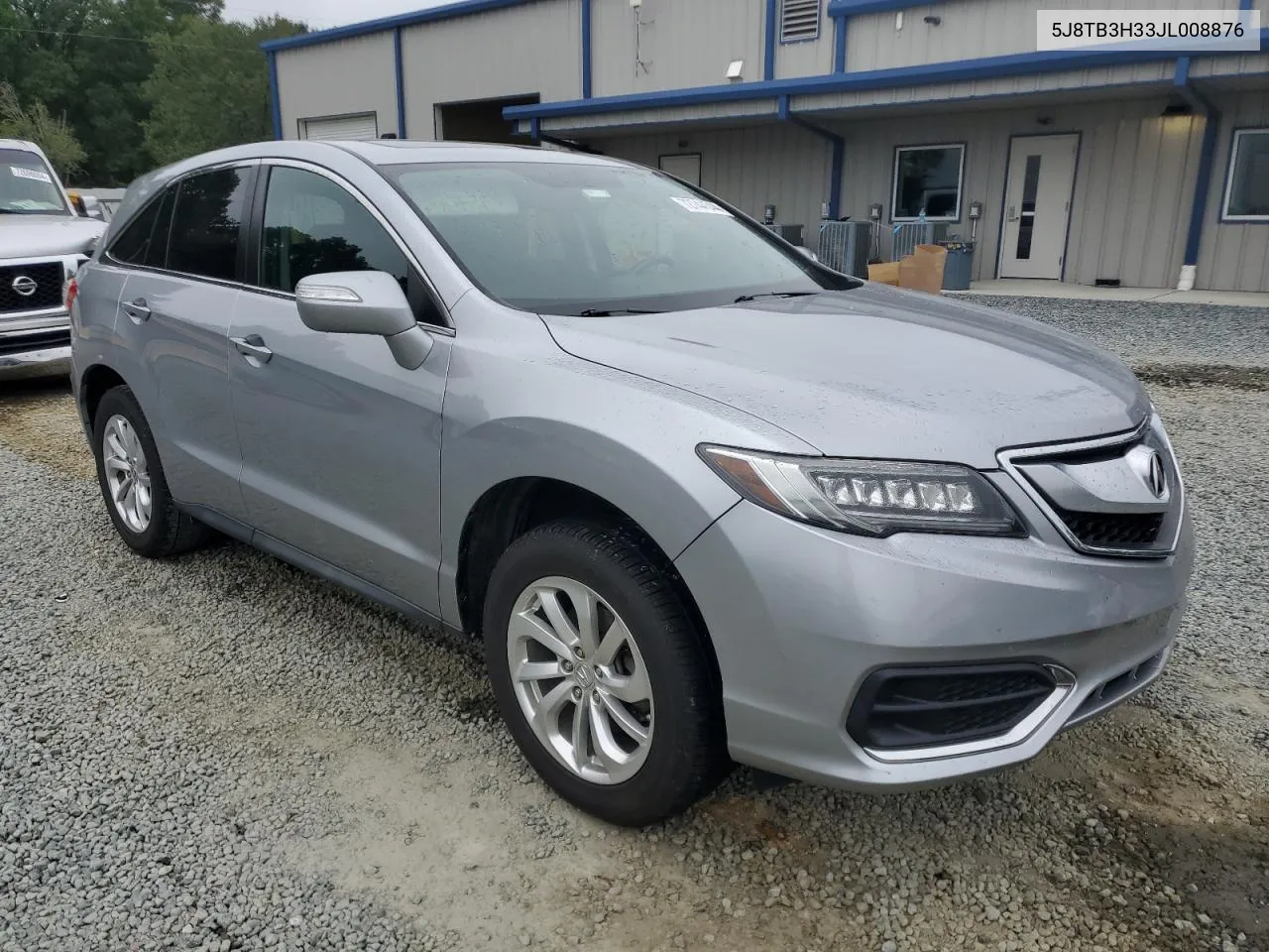 2018 Acura Rdx VIN: 5J8TB3H33JL008876 Lot: 72744544