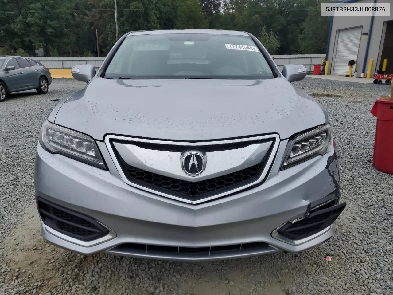 2018 Acura Rdx VIN: 5J8TB3H33JL008876 Lot: 72744544