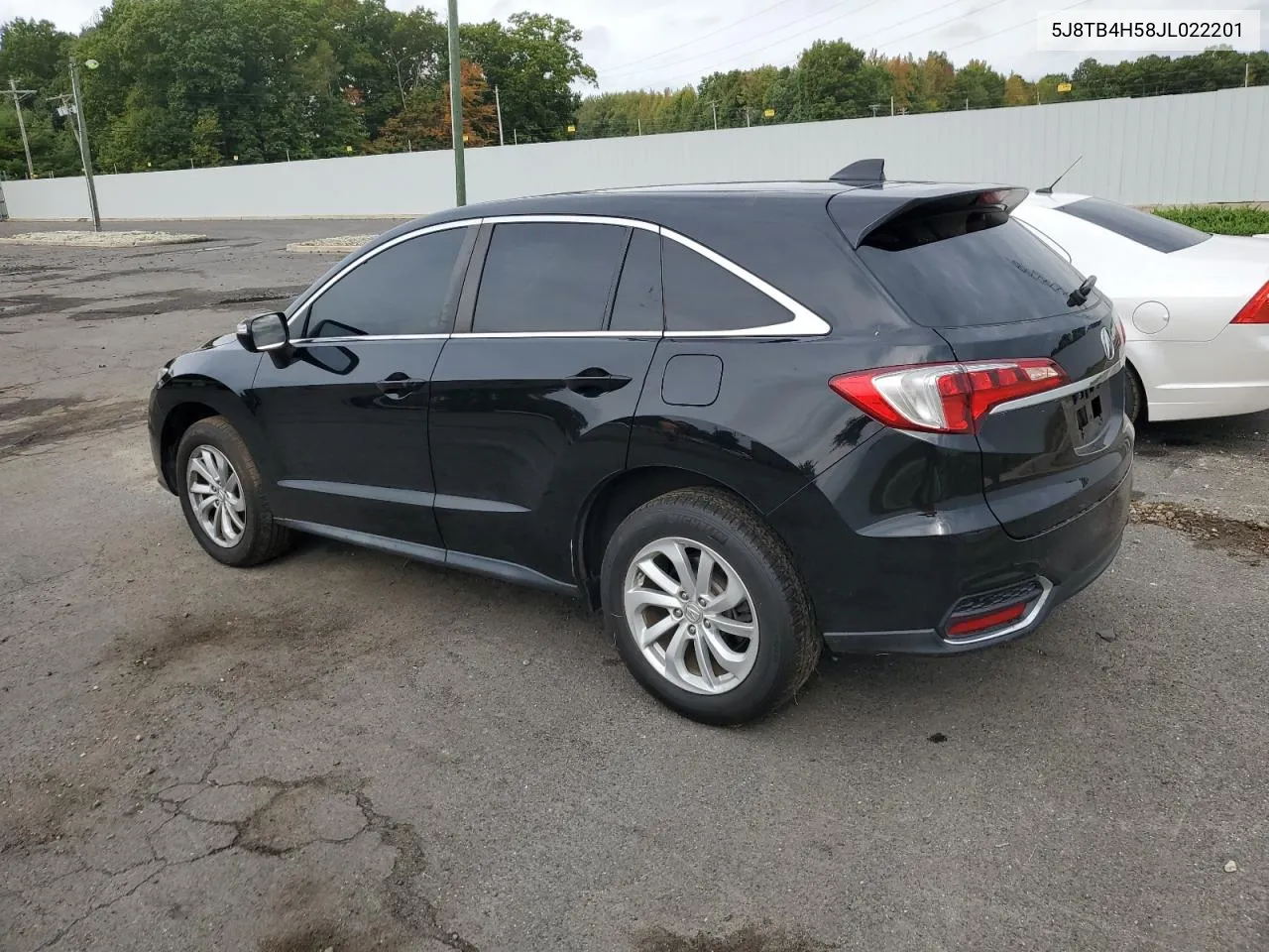 2018 Acura Rdx Technology VIN: 5J8TB4H58JL022201 Lot: 72837794