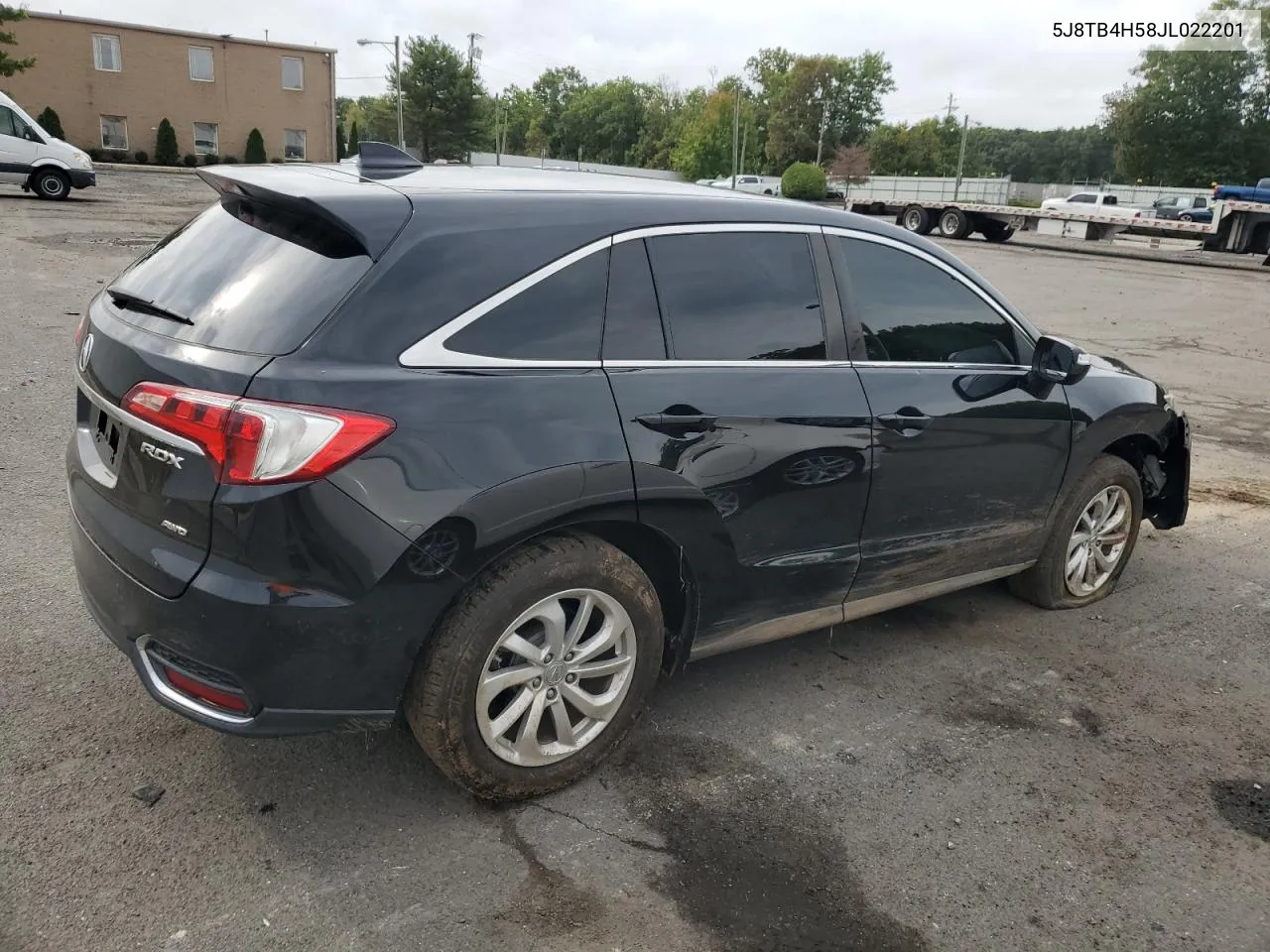 2018 Acura Rdx Technology VIN: 5J8TB4H58JL022201 Lot: 72837794