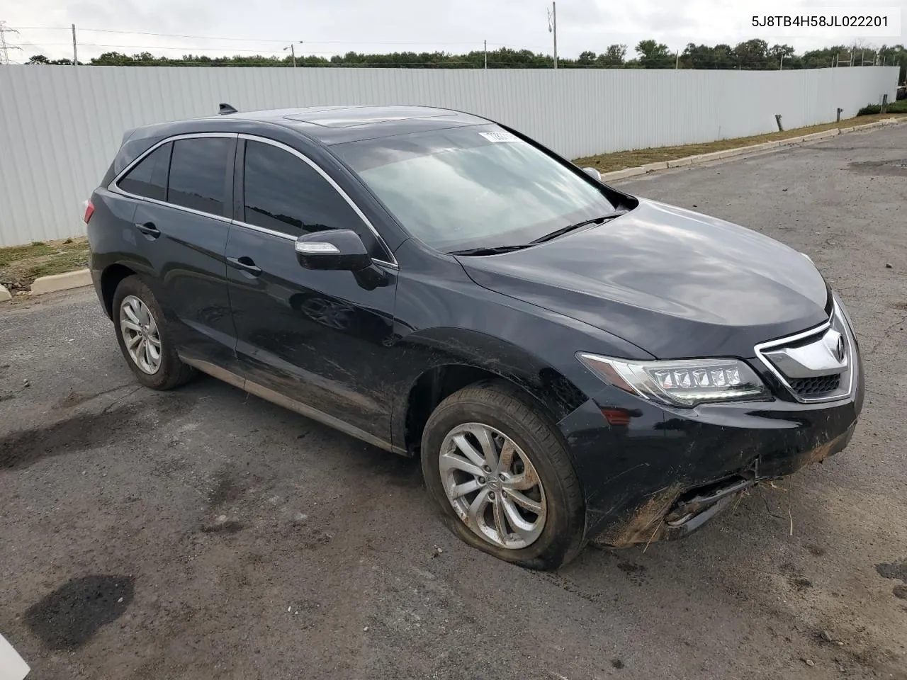 2018 Acura Rdx Technology VIN: 5J8TB4H58JL022201 Lot: 72837794