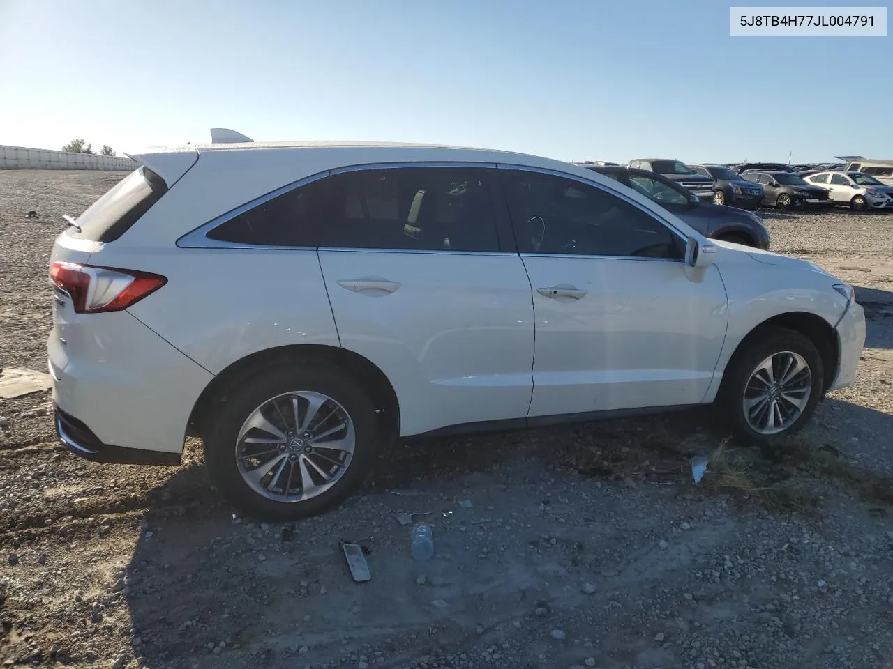 2018 Acura Rdx Advance VIN: 5J8TB4H77JL004791 Lot: 73797884