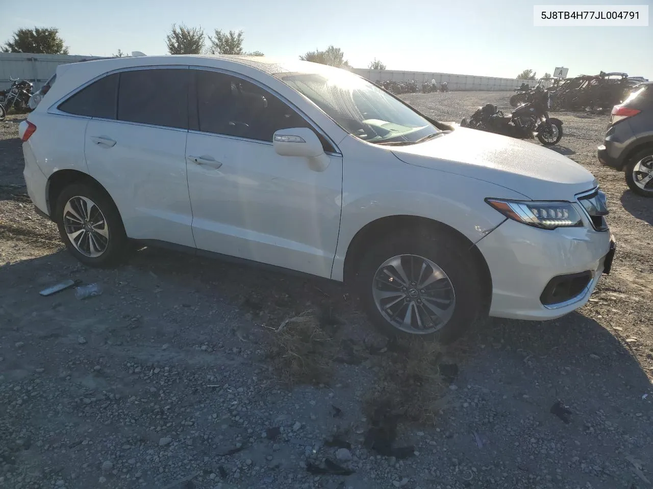 2018 Acura Rdx Advance VIN: 5J8TB4H77JL004791 Lot: 73797884