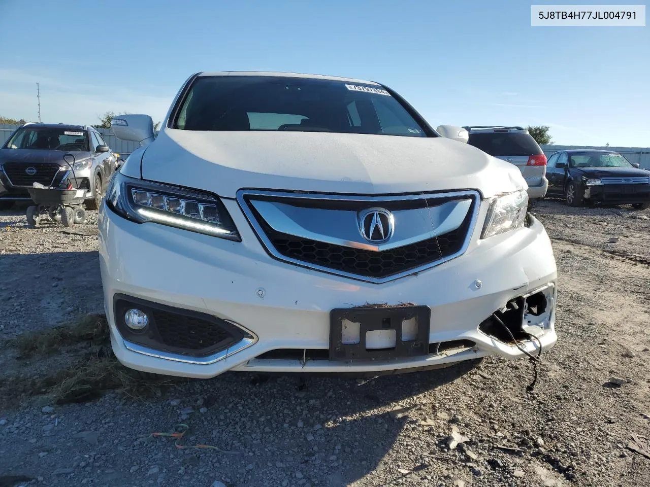 2018 Acura Rdx Advance VIN: 5J8TB4H77JL004791 Lot: 73797884