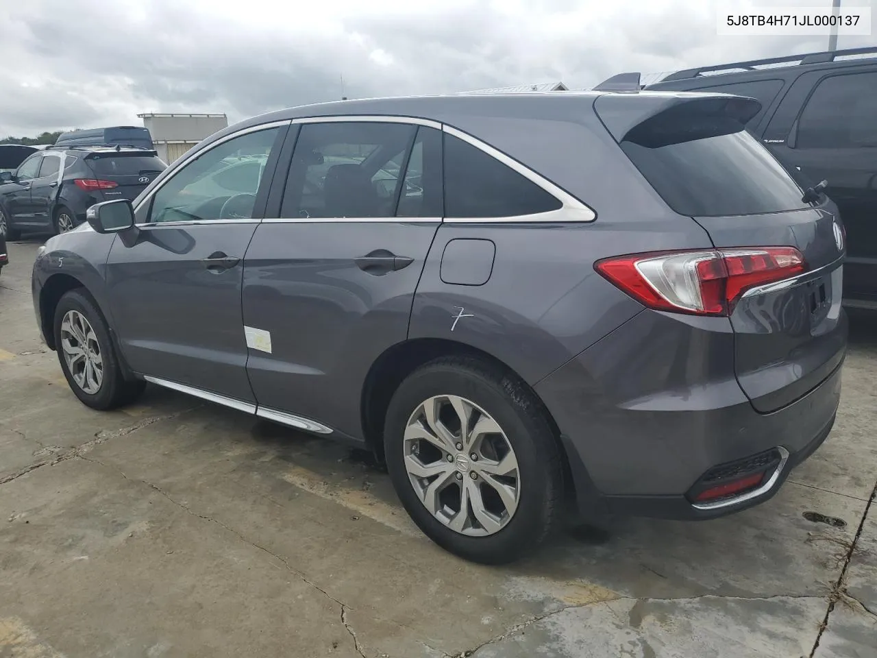 2018 Acura Rdx Advance VIN: 5J8TB4H71JL000137 Lot: 74521054