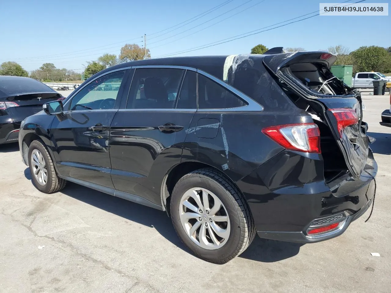 2018 Acura Rdx VIN: 5J8TB4H39JL014638 Lot: 74754354