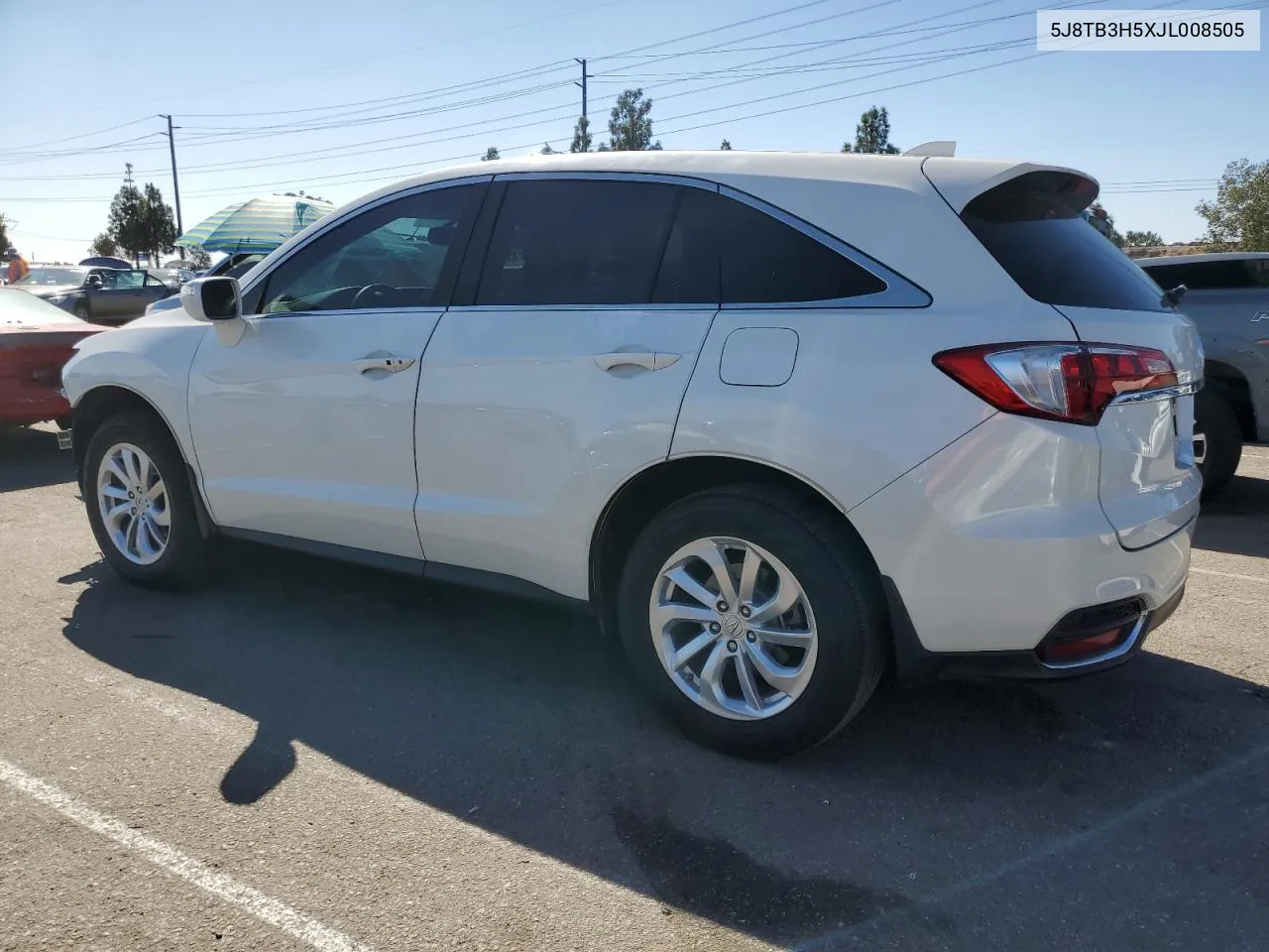 2018 Acura Rdx Technology VIN: 5J8TB3H5XJL008505 Lot: 75570964